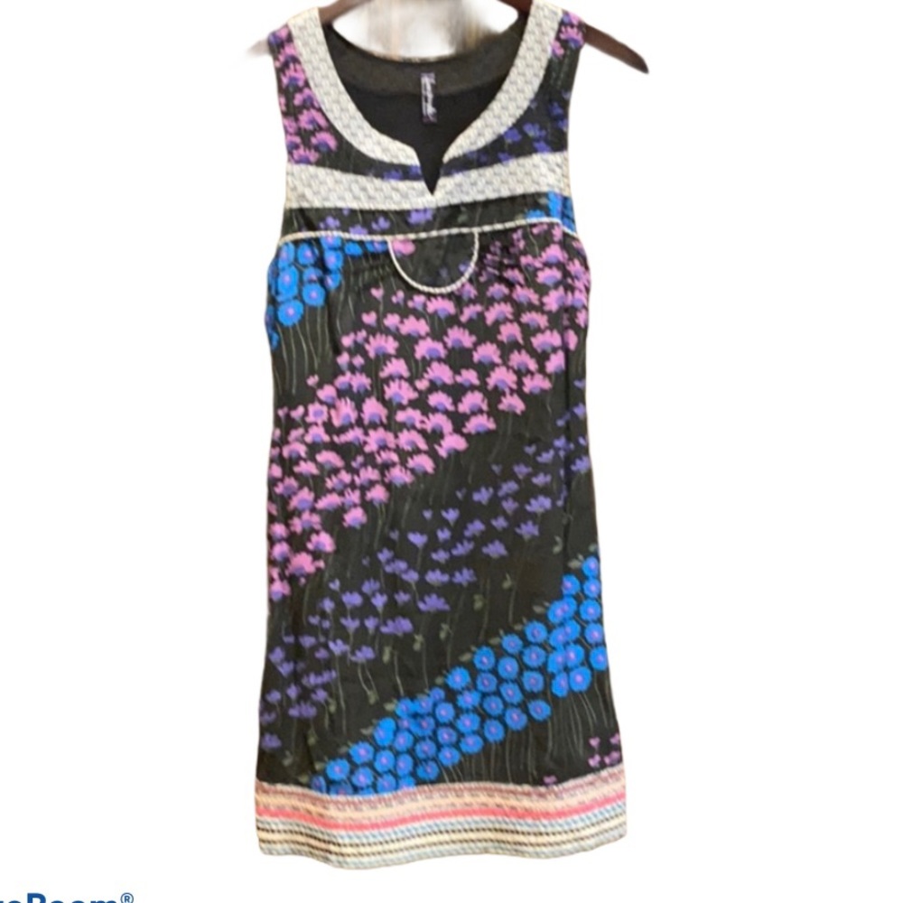 FREE PEOPLE sleeveless Color block dress